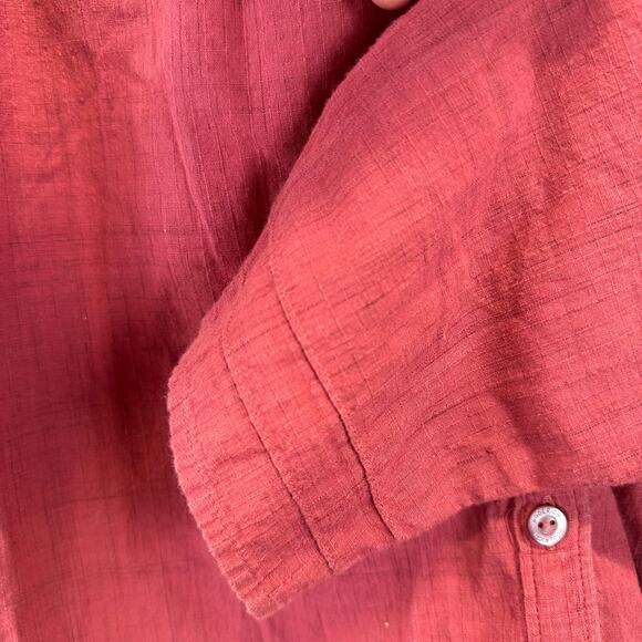 Woolrich Button Front Cotton Relaxed Long Sleeve Shirt Blouse Womens Size S - Picture 8 of 16